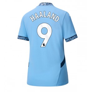 Manchester City Erling Haaland #9 Hemmatröja Kvinnor 2024-25 Kortärmad